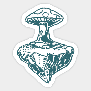 Floating Shroom Sticker